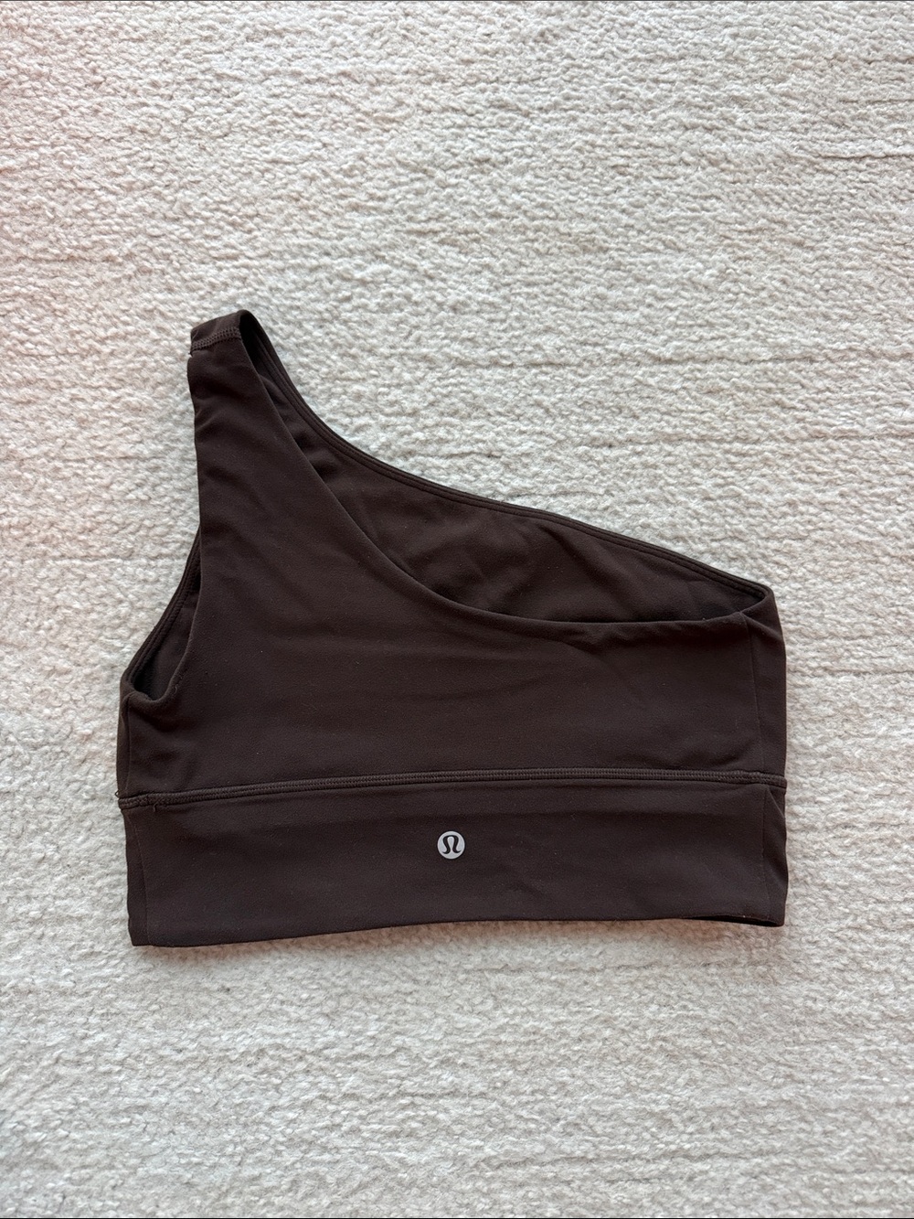 Lululemon Align Asymmetrical Bra in Espresso